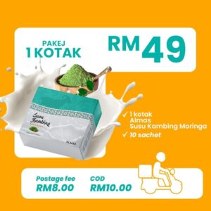 1 Kotak Susu Kambing Moringa